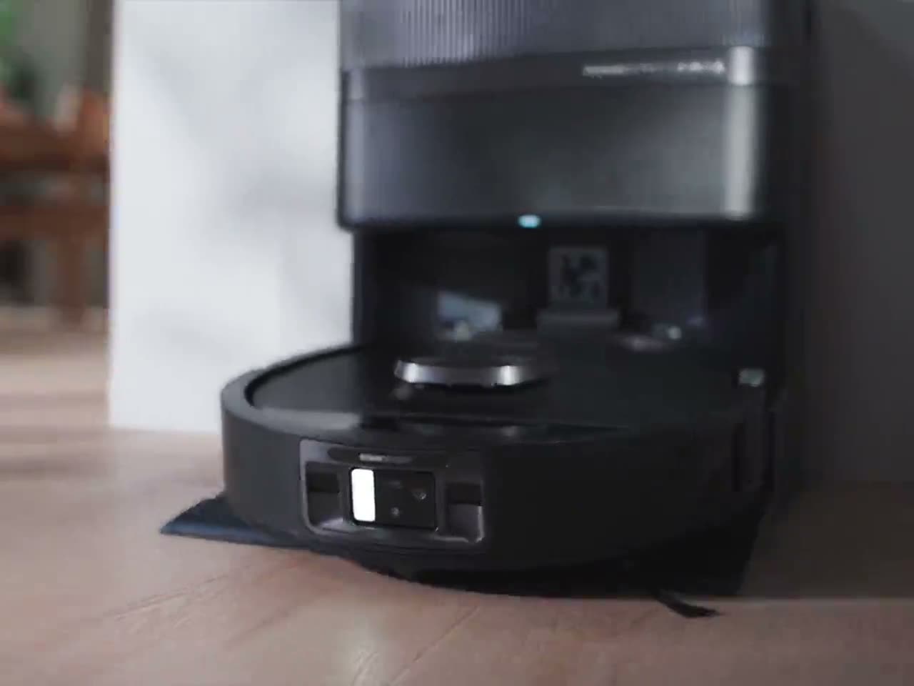 The robot completing a room in a single unbroken pass